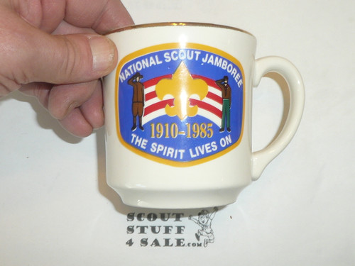 1985 National Jamboree Coffee Mug, logo