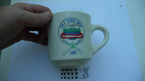 Cole Canoe Base 1985 Mug - Boy Scout