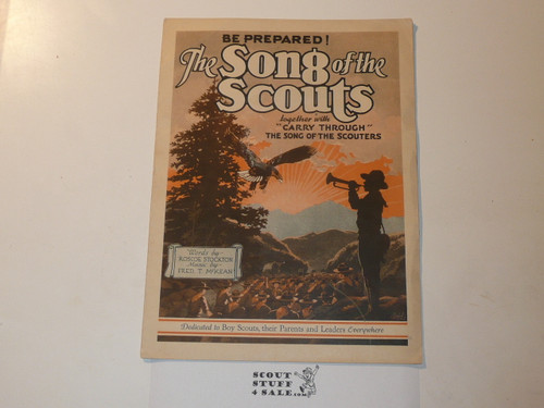 1933 Be Prepared- The Song of the Scouts Sheet Music, by Stockton and McKean