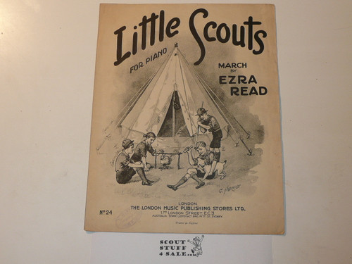 Little Scouts Sheet Music, unknown date, by Ezra Read