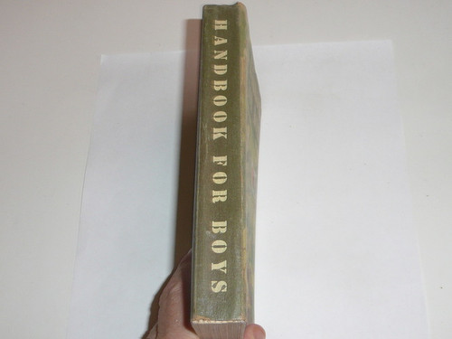 1948 Boy Scout Handbook, Fifth Edition, First Printing, Don Ross Cover Artwork, MINT Condition, four stars on last page