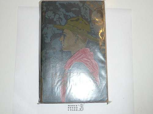 1927 Boy Scout Handbook, Third Edition, Second Printing, Norman Rockwell Cover, very good used condition (stock photo)