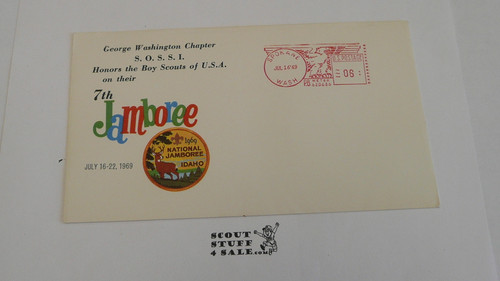 1969 National Jamboree SOSSI Chapter Envelope