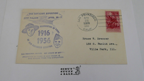 1956 San Francisco Area Council Event Envelope