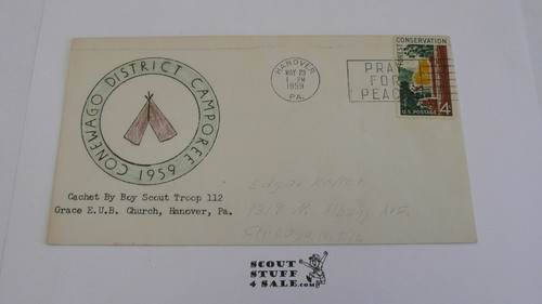 1959 Pennsylvania Troop Event Envelope