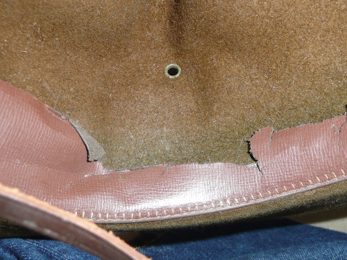 Early Official Boy Scout Campaign Hat (Smokey the Bear hat), size 7, some wear, CH8