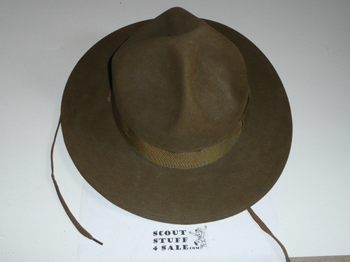 Early Official Boy Scout Campaign Hat 