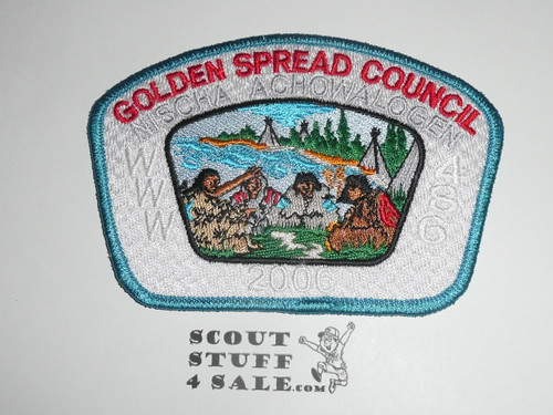 Golden Spread Council sa13 CSP OA Lodge 486 Nischa Achowalogen Campership 2006