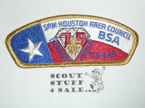 Sam Houston Area Council s8 CSP BSA 75th Anniversary - Scout
