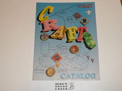 1992 Boy Scouts of America Crafts Equipment Catalog