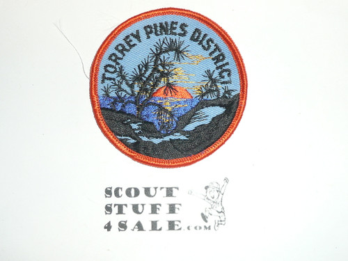 Torrey Pines District Patch, Boy Scouts of America