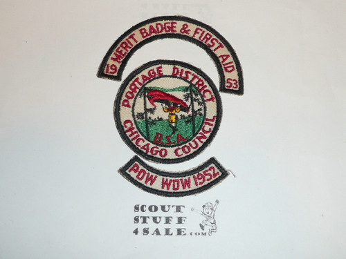 Portage District Patch, Chicago Council, with two 1950's segments
