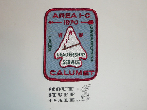 Area 1-C 1970 O.A. Conference Patch - Scout