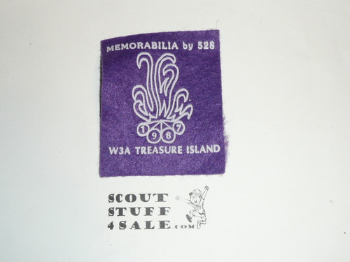 Section W3A 1987 O.A. Conference Felt Patch - Scout