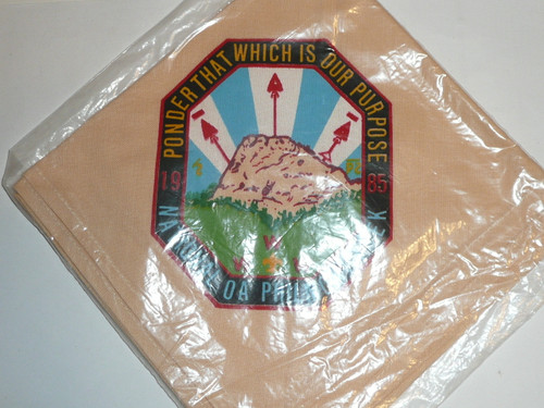 Philmont Scout Ranch, 1985 Order of the Arrow Philmont Trek Neckerchief