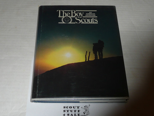 1984 The Boy Scouts An American Adventure, 75th Anniversary Commemorative, With Dust Jacket, MINT, obscure cover designs