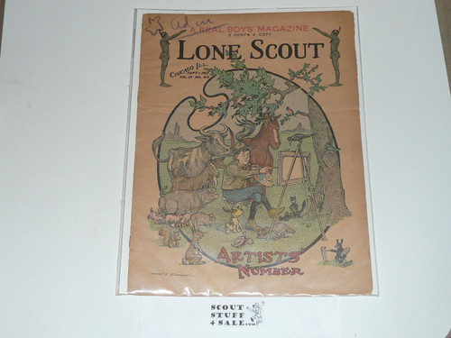 1917 Lone Scout Magazine, September 01, Vol 6 #45