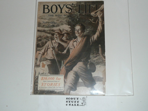 1916, November Boys' Life Magazine