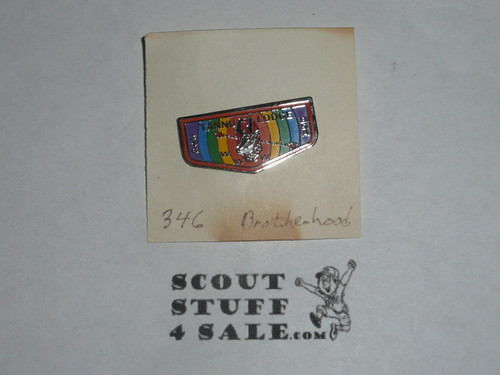 Tannu O.A. Lodge #346 Brotherhood Flap Pin - Scout