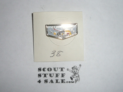 Inali O.A. Lodge #38 Flap Pin - Scout