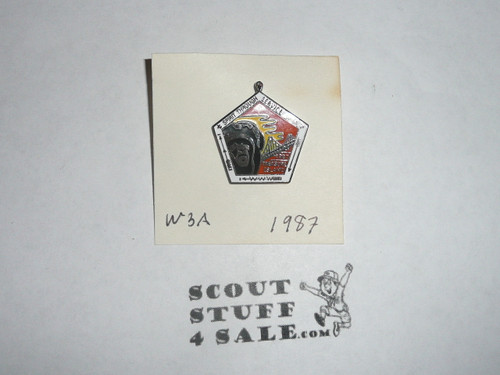 1987 O.A. Section W3A Section Conclave Pin - Scout