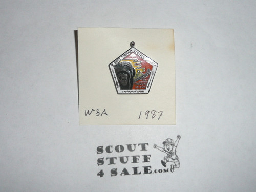 1987 O.A. Section W3A Section Conclave Pin - Scout