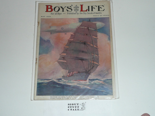 1929, May Boys' Life Magazine, Boy Scouts of America