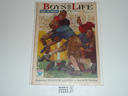 1933, October Boys' Life Magazine, Boy Scouts of America