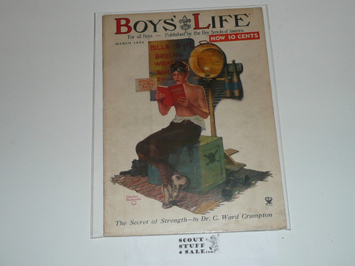 1934, March Boys' Life Magazine, Boy Scouts of America