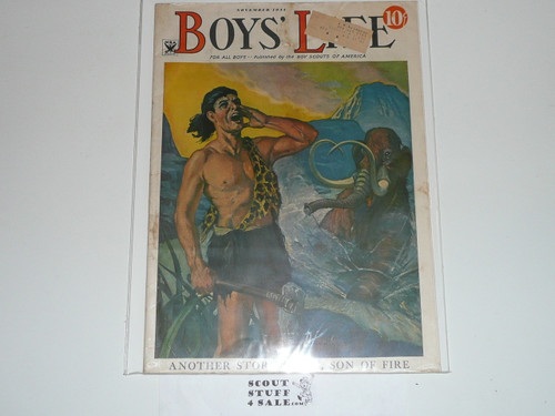 1934, November Boys' Life Magazine, Boy Scouts of America