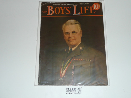 1936, March Boys' Life Magazine, Boy Scouts of America