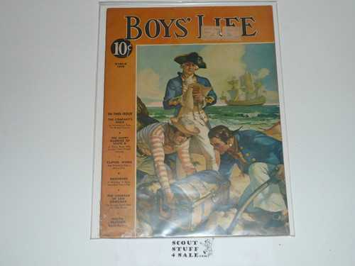 1939, March Boys' Life Magazine, Boy Scouts of America