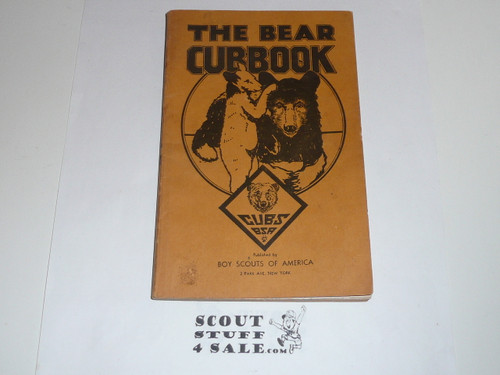 1943 Bear Cub Scout Handbook, 12-44 Printing