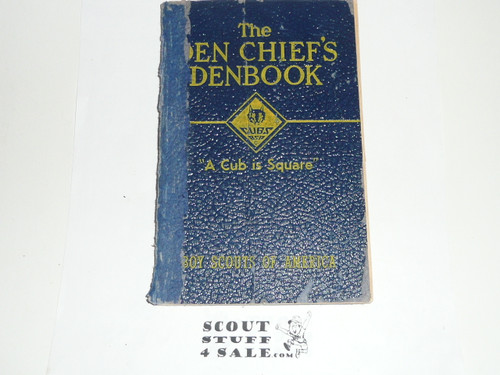 1939 The Den Chief's Denbook, 4-39 Printing