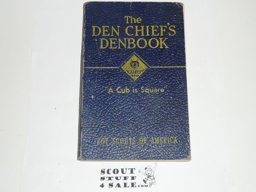 1940 The Den Chief's Denbook, 12-40 Printing