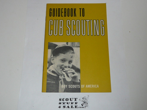 1967 Guidebook to Cub Scouting, 7-67 printing