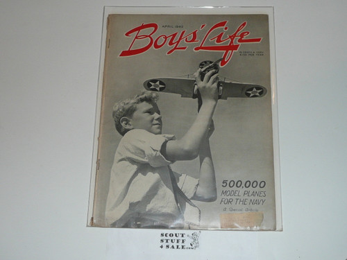 1942, April Boys' Life Magazine, Boy Scouts of America