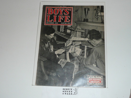 1942, December Boys' Life Magazine, Boy Scouts of America
