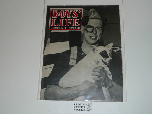 1944, March Boys' Life Magazine, Boy Scouts of America