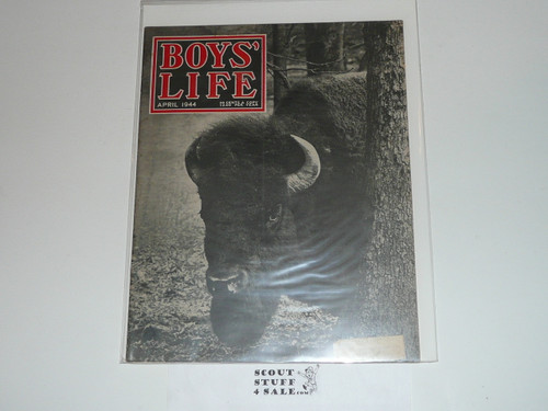 1944, April Boys' Life Magazine, Boy Scouts of America