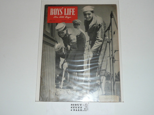 1948, April Boys' Life Magazine, Boy Scouts of America