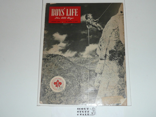 1949, August Boys' Life Magazine, Boy Scouts of America