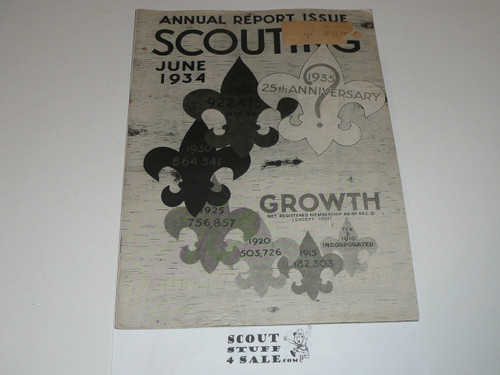 1934, June Scouting Magazine Vol 22 #6