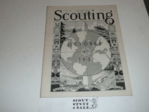 1931, October Scouting Magazine Vol 19 #10