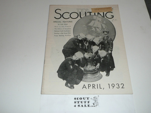 1932, April Scouting Magazine Vol 20 #4