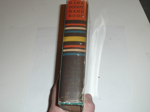 1942 Official Girl Scout Handbook, hardbound, 7-42 Printing, 4th printing, MINT with dust cover