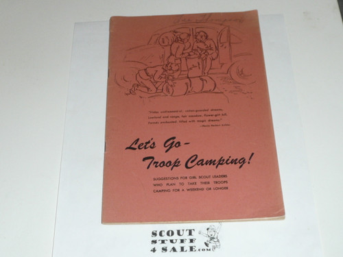 1944 Let's Go Troop Camping, Girl Scouts of America