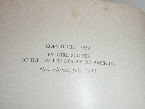 1944 Let's Go Troop Camping, Girl Scouts of America