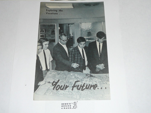 1970's Exploring the Vocations...Your Future..., Explorer Scout Pamphlet