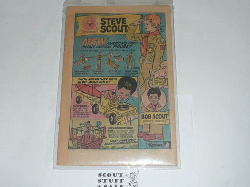 1970's Steve Scout Comic Book, By Kenner, Boy Scouts of America